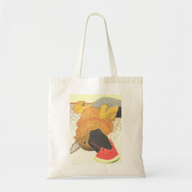 Dog mouth and watermelon bag (Front)