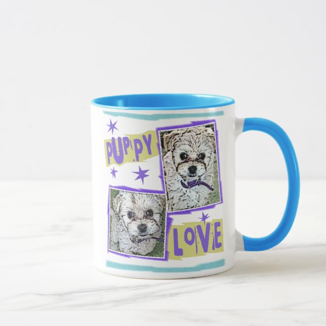 DOG: Multi-Poo Puppy Love Mug (Right)
