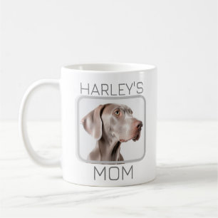 Dog Mum 2 Photo Simple Modern Minimalist  Coffee Mug