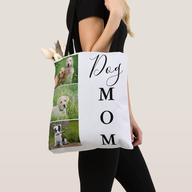 Dog Mum 3 Photo  Tote Bag (Close Up)