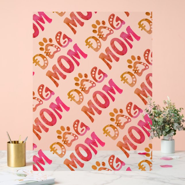 Dog Mum Acrylic Sign (Wedding)