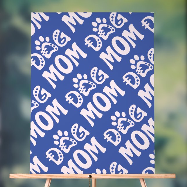 Dog Mum Acrylic Sign (Neutral)