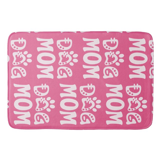 Dog Mum Bath Mat (Front)