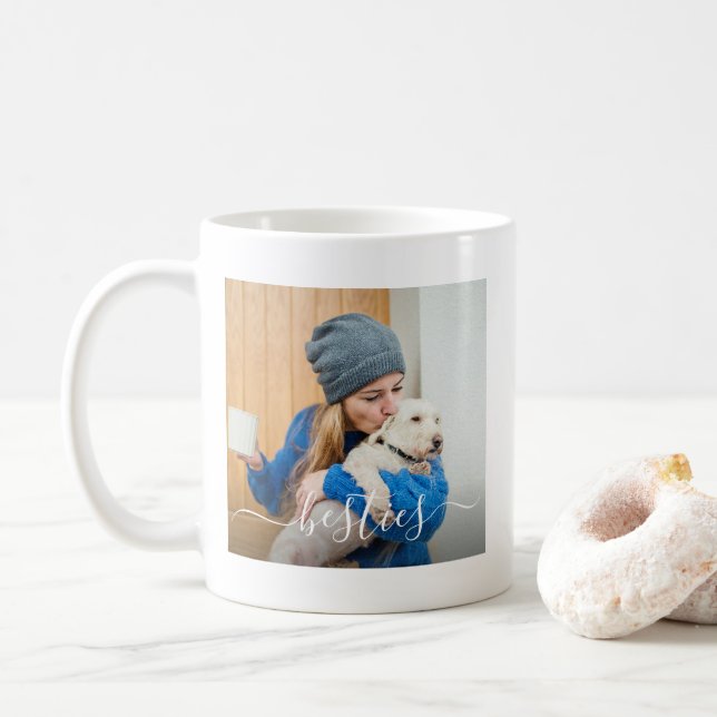Dog Mum Besties  Coffee Mug (With Donut)