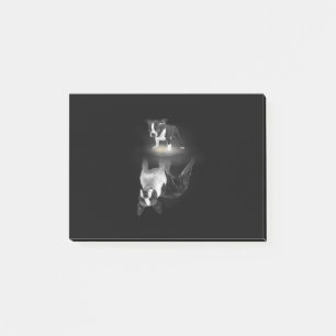 Dog Mum BostonTerrier Dog Lover Gift Mother Father Post-it Notes