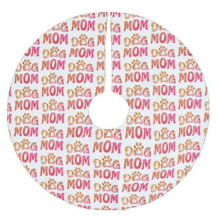 Dog Mum Brushed Polyester Tree Skirt