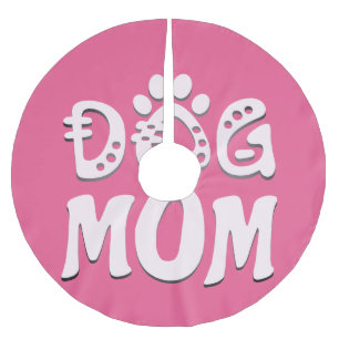 Dog Mum Brushed Polyester Tree Skirt