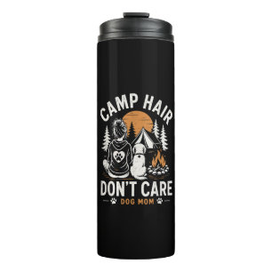 Dog Mum Camping Outdoor Campfire Thermal Tumbler