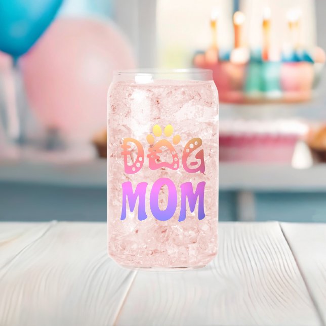 Dog Mum Can Glass (Insitu (Baby Shower))
