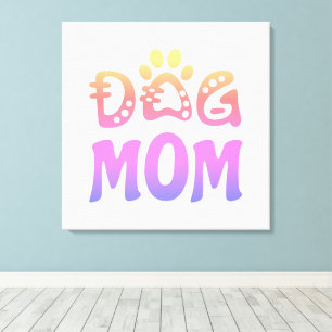 Dog Mum Canvas Print
