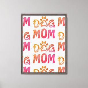Dog Mum Canvas Print