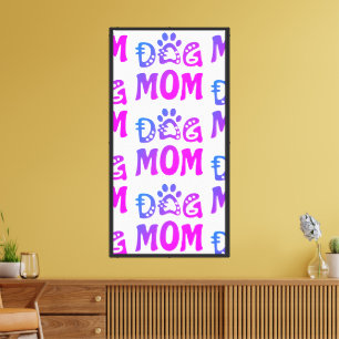 Dog Mum Canvas Print