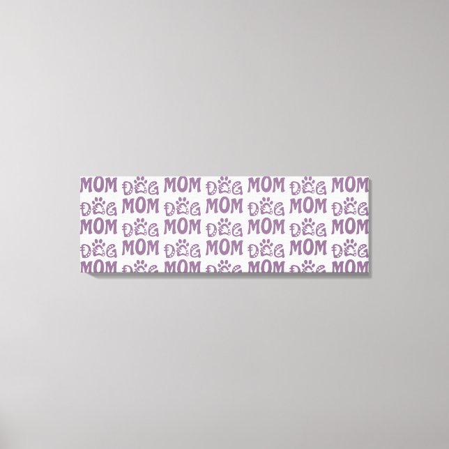 Dog Mum Canvas Print (Front)