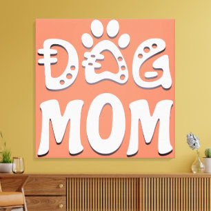 Dog Mum Canvas Print
