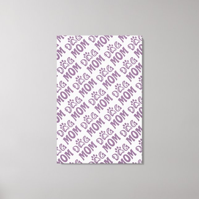 Dog Mum Canvas Print (Front)