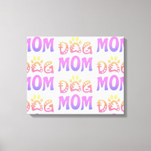 Dog Mum Canvas Print