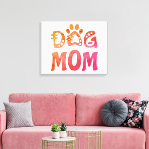 Dog Mum Canvas Print