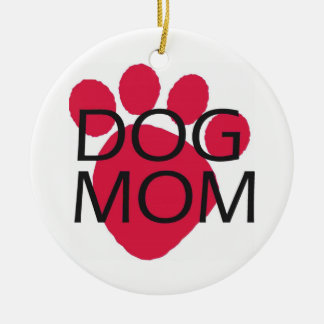 Dog Mum Ceramic Tree Decoration