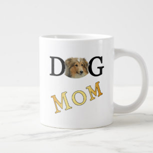 Dog Mum Collie Owners Large Coffee Mug