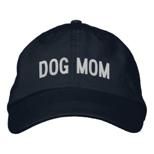 Dog Mum   Cool Dog Lady Embroidered Hat