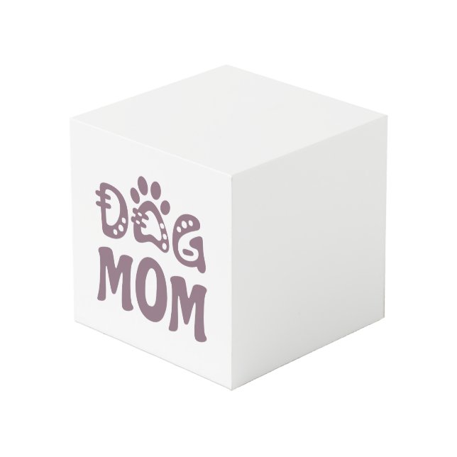 Dog Mum Cube (Front Angled)