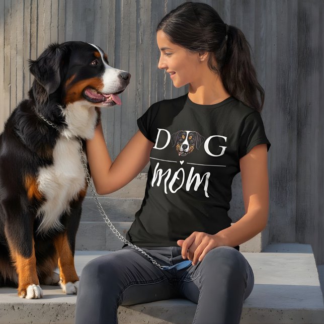 Dog Mum Cute Bernese Mountain T-Shirt (bernese dog mom shirt)