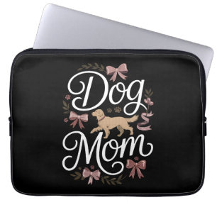 Dog Mum & Dad Motivational Pet Quote Design Laptop Sleeve