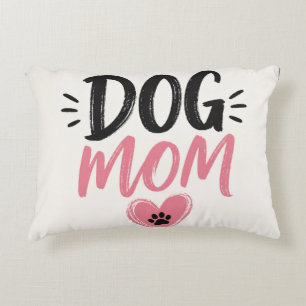 Dog mum decorative cushion