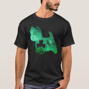 Dog Mum Dog Lover St. Patrick's Day Westie Mum Men T-Shirt