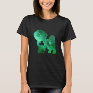 Dog Mum Dog St Patrick's Day Shih Poo Mum Mens Wo T-Shirt