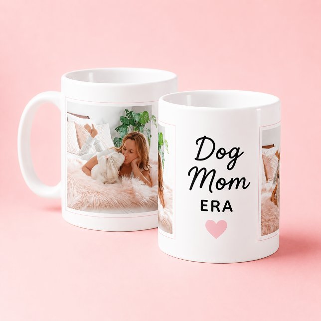 Dog Mum Era Custom Pet Photo Coffee Mug (Creator Uploaded)