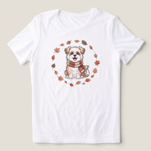 Dog Mum Fall Edition WHITE ONLY Tri-Blend Shirt
