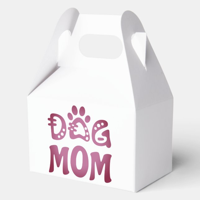 Dog Mum Favour Box (Back)