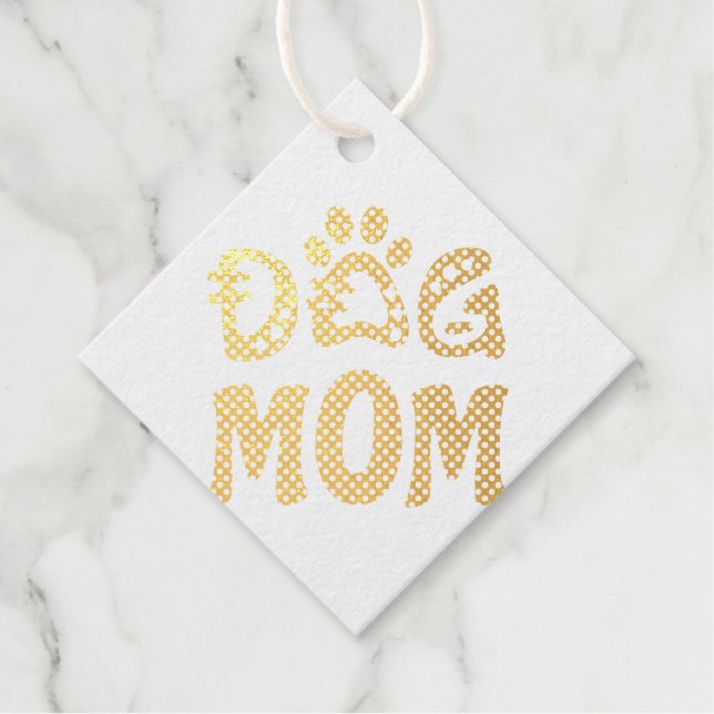 Dog Mum Favour Tags (Front)