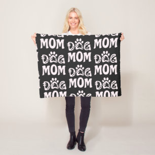 Dog Mum Fleece Blanket