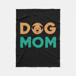 Dog Mum Fleece Blanket