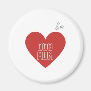 Dog mum fridge magnet