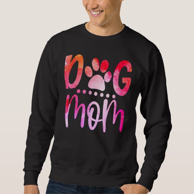 Dog Mum Fun  Pet Sweatshirt (Front)