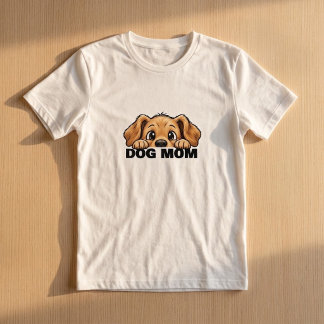 Dog Mum Funny Cute Dog Lover T-Shirt
