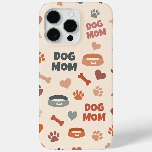 Dog Mum Funny Gift Case-Mate iPhone Case (Back)