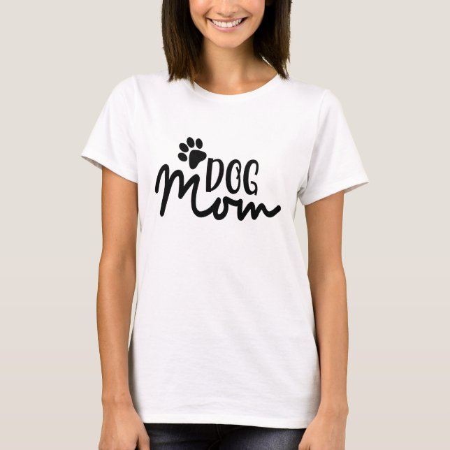 Dog Mum-Funny T-Shirt (Front)