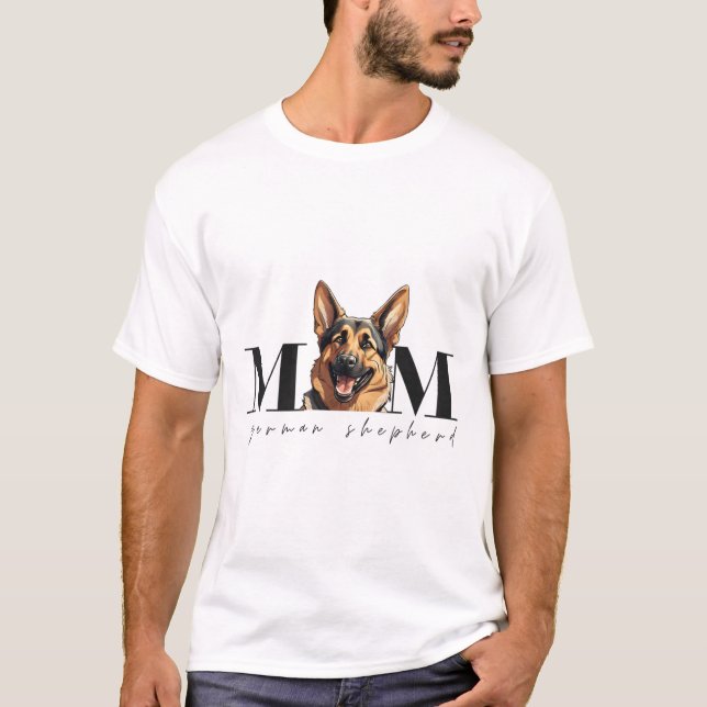 Dog Mum GERMAN SHEPHERD DOG Classic T-Shirt (Front)
