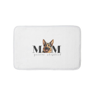 Dog Mum GERMAN SHEPHERD DOG Classic T-Shirt Bath Mat
