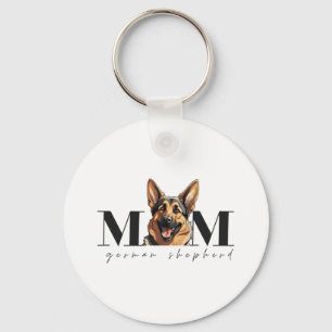 Dog Mum GERMAN SHEPHERD DOG Classic T-Shirt Key Ring
