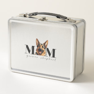 Dog Mum GERMAN SHEPHERD DOG Classic T-Shirt Metal Lunch Box