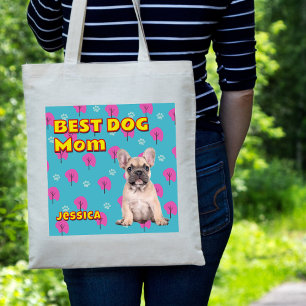 Dog Mum Gift - Personalised Pet Photo Birthday Tote Bag