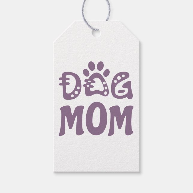 Dog Mum Gift Tags (Front)
