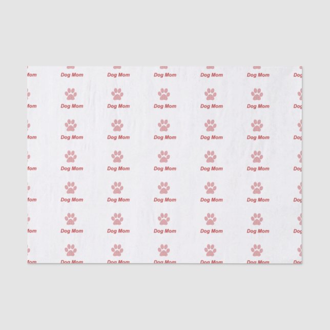 Dog Mum Gift Tissue Paper (Front)