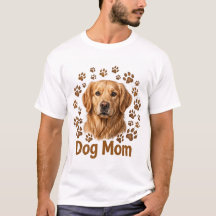 Dog Mum Golden Men's T-Shirt