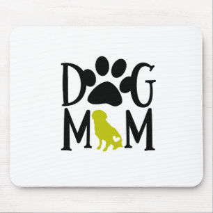 Dog Mum Golden Retriever Mouse Mat